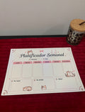 Planner semanal Cat y Dog