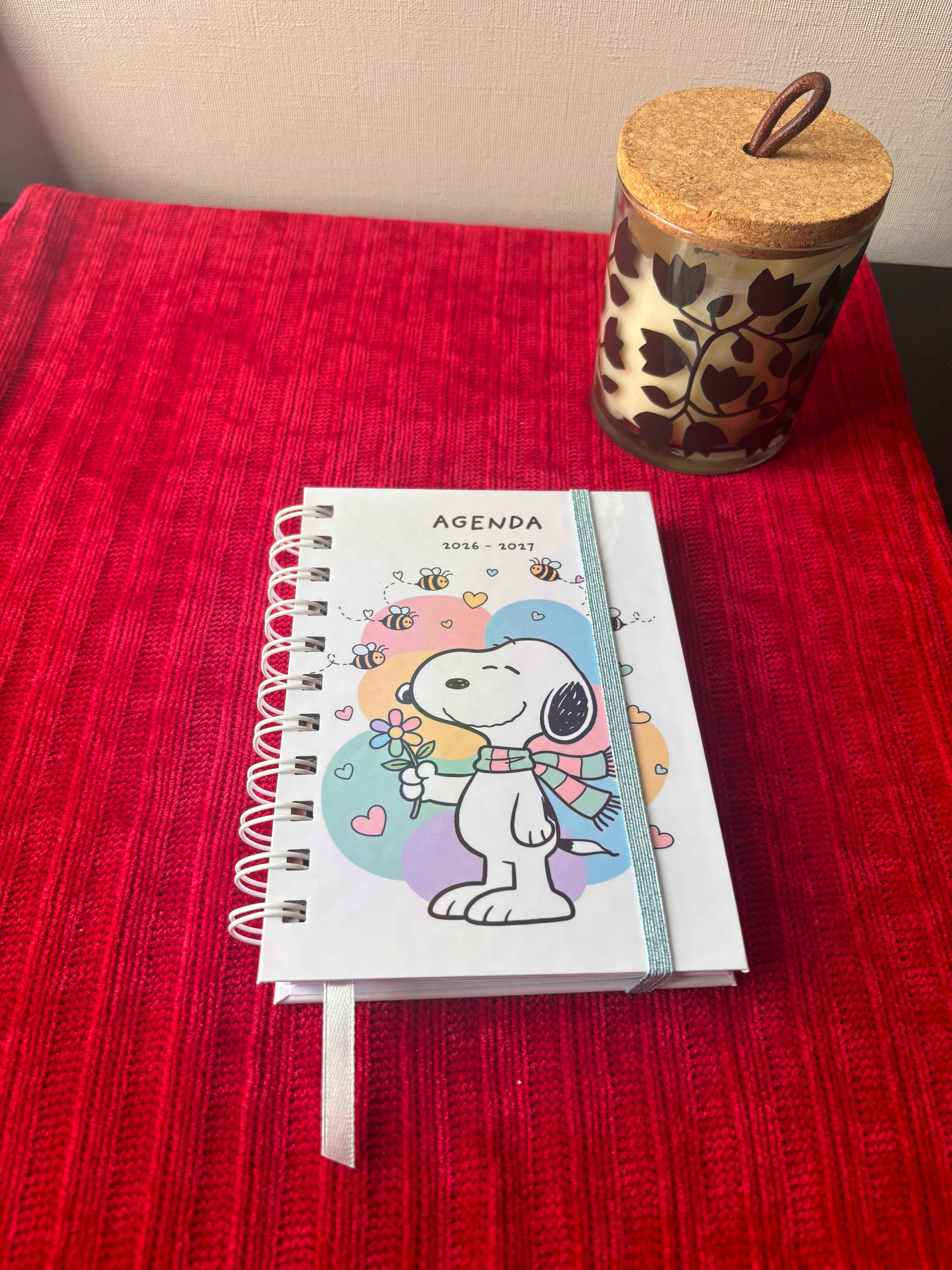 Agenda Snoopy 2026-2027, Tamaño A5 o A6