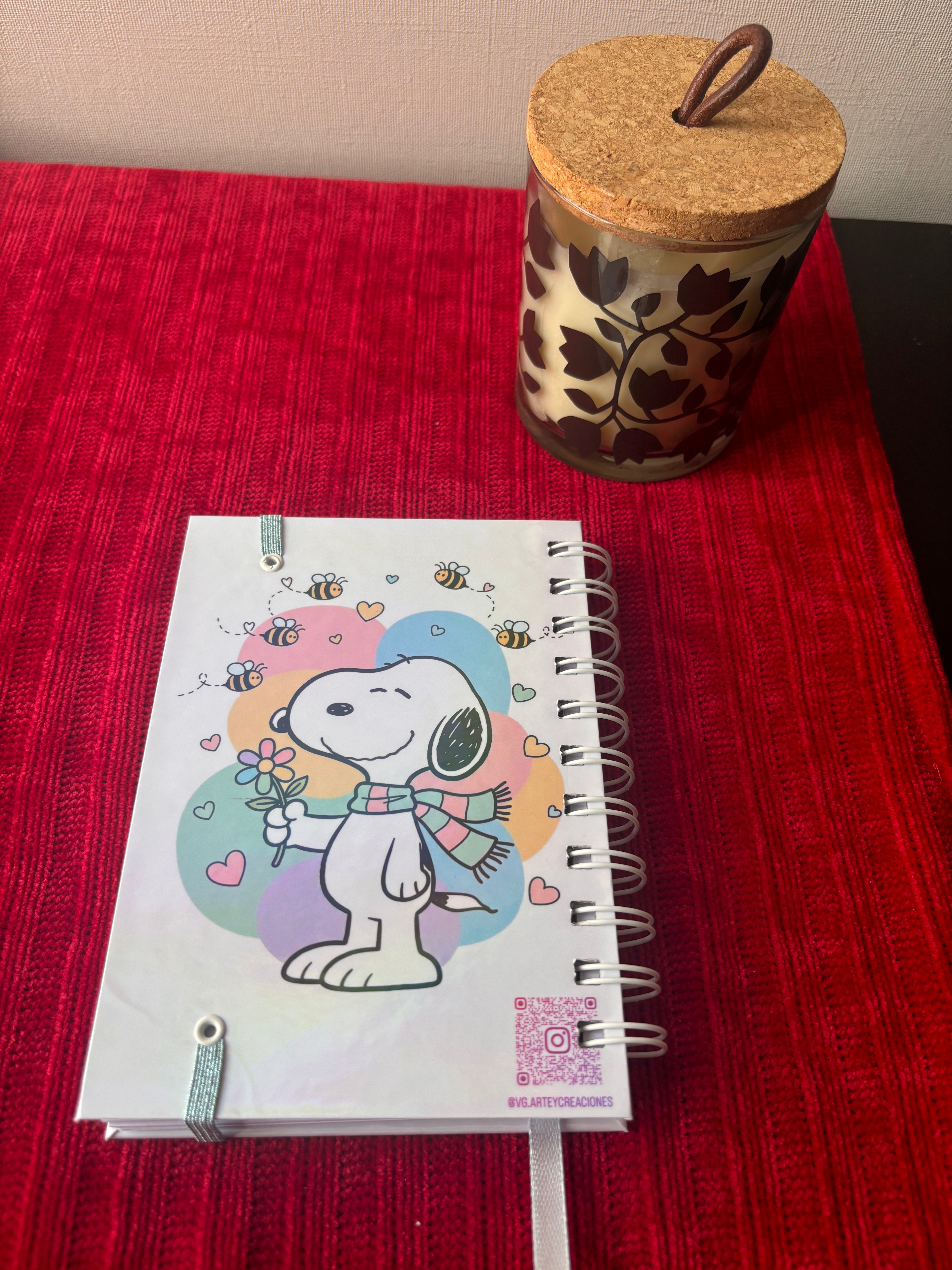 Agenda Snoopy 2026-2027, Tamaño A5 o A6