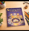 Libro para colorear - Gatos Icónicos bebes del zodiaco